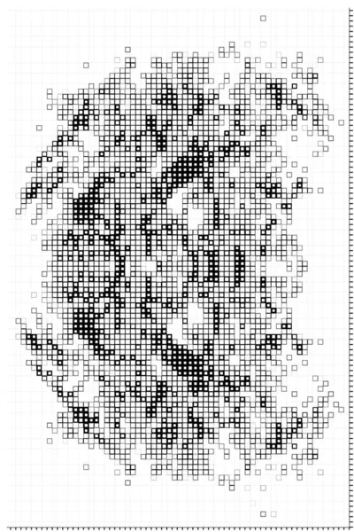 Siyah Beyaz Pikselli Soyut Duvar Kağıdı Dijital Kareli Arkaplan — Stok Vektör