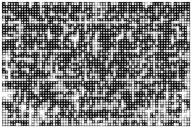 Yarım ton pikselli siyah beyaz arkaplan