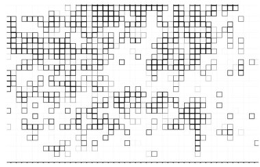 soyut geometrik desen, siyah ve beyaz kareler.