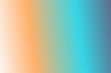 Krem Tangerine Turkuaz Mavi Gri soyut arka plan. Renkli duvar kağıdı, vektör illüstrasyonu