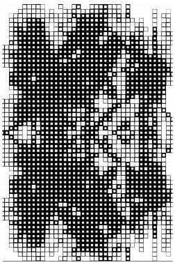 noktalı mozaik ada haritası