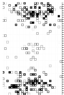pikselli ve piksel vektör yarım ton simgesi