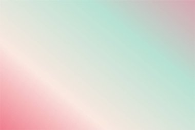 Sıcak Pembe Krema Naneli Gül suyu soyut arka plan. Renkli duvar kağıdı, vektör illüstrasyonu