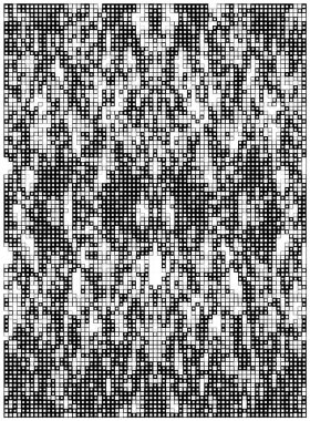 arka planda küçük parçalar var. soyut siyah beyaz illüstrasyon