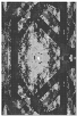 Mozaik şekilli arka plan. Kopyalama alanı için poster 