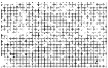 Mozaik şekilli arka plan. Kopyalama alanı için poster 