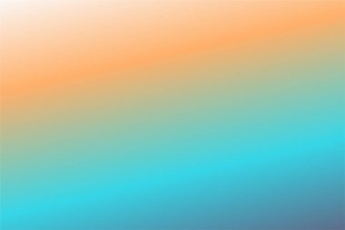 Krem Tangerine Turkuaz Mavi Gri soyut arka plan. Renkli duvar kağıdı, vektör illüstrasyonu