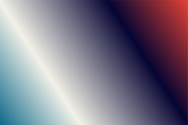 Mavi Grotto, Fildişi, Koyu Mavi, Cinnabar renkleriyle renkli soyut bulanık arkaplan. Yumuşak bulanık arkaplan. Grafik tasarım, afiş ve web için odaklanmış vektör illüstrasyon şablonu
