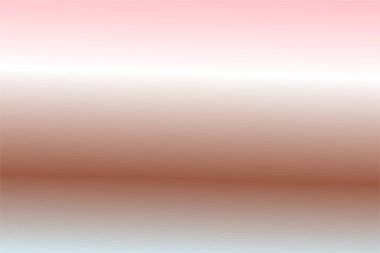 Baby Blue, Burnt Sienna, White, Rosewater renkleriyle renklendirilmiş soyut bulanık arkaplan. Yumuşak bulanık arkaplan. Grafik tasarım, afiş ve web için odaklanmış vektör illüstrasyon şablonu
