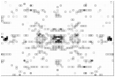 Yaratıcı doku, soyut poster. Siyah beyaz pikselli duvar kağıdı