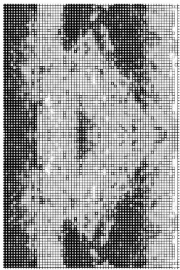 Kareler, vektör illüstrasyonlu soyut siyah beyaz arkaplan