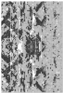 Soyut arkaplan. monokrom dokusu. Siyah beyaz arka plan. kalıp arkaplan, soyut mozaik