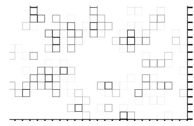 Soyut arkaplan. monokrom dokusu. Siyah beyaz arka plan. kalıp arkaplan, soyut mozaik