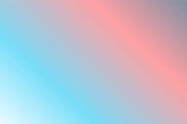 Barevné Abstraktní Rozostření Gradient Pozadí Baby Blue Tyrkysová Korálově Modrá — Stockový vektor