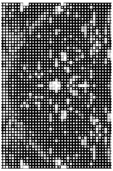 黑色和白色半色调图案 — 图库矢量图片