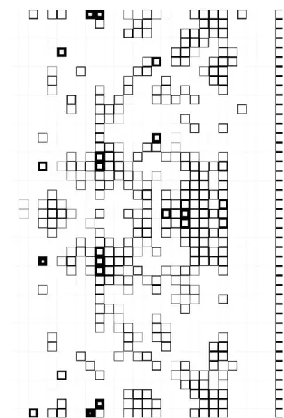 Yarım Tonluk Piksel Siyah Beyaz Arkaplan — Stok Vektör