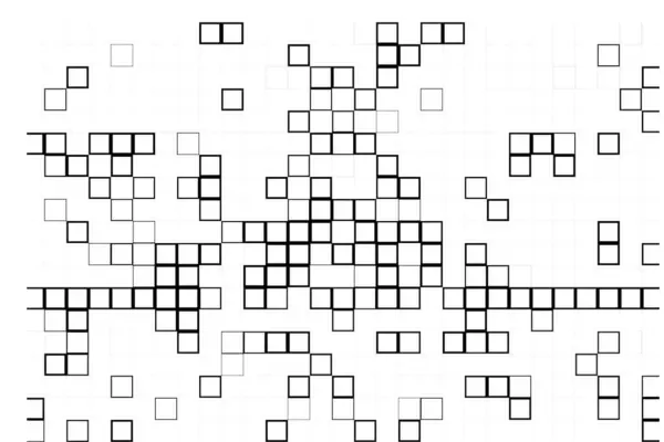 抽象几何图案 黑白正方形 — 图库矢量图片