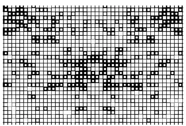 Pixel Mosaico Vettoriale Illustrazione — Vettoriale Stock