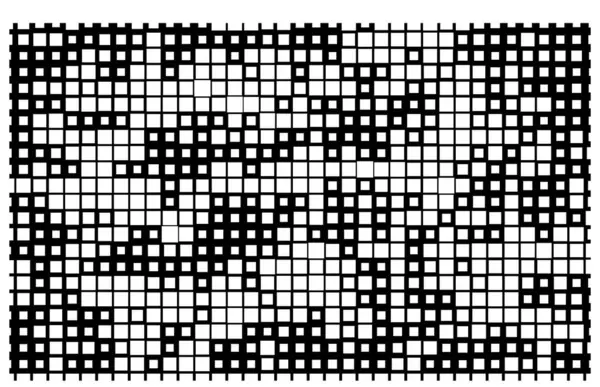 Twórcza Faktura Abstrakcyjny Plakat Tapeta Czarno Białym Pikselem — Wektor stockowy