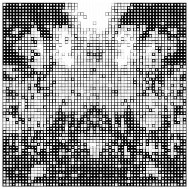 soyut piksel siyah beyaz arkaplan