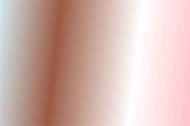 Baby Blue, Burnt Sienna, White, Rosewater renkleriyle renklendirilmiş soyut bulanık arkaplan. Yumuşak bulanık arkaplan. Grafik tasarım, afiş ve web için odaklanmış vektör illüstrasyon şablonu