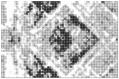 soyut piksel siyah beyaz mozaik arkaplan
