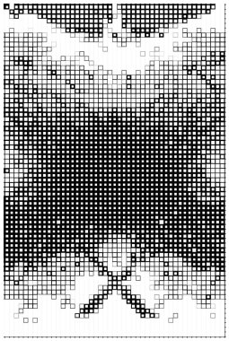 soyut geometrik siyah beyaz arkaplan ve kareler. vektör illüstrasyonu