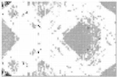 soyut geometrik siyah beyaz arkaplan ve kareler. vektör illüstrasyonu