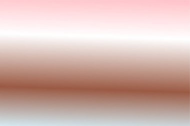 Baby Blue, Burnt Sienna, White, Rosewater renkleriyle renklendirilmiş soyut bulanık arkaplan. Yumuşak bulanık arkaplan. Grafik tasarım, afiş ve web için odaklanmış vektör illüstrasyon şablonu