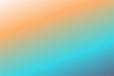 Krem Tangerine Turkuaz Mavi Gri soyut arka plan. Renkli duvar kağıdı, vektör illüstrasyonu