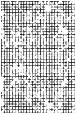 soyut geometrik siyah beyaz arkaplan ve kareler. vektör illüstrasyonu