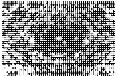 soyut piksel siyah ve beyaz geometrik arkaplan