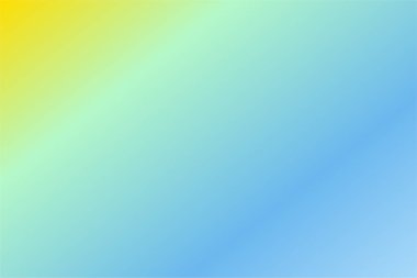 Bebek Mavisi, Turkuaz, Naneli, Altın Renkli Renkli Renkli Soyut Bulanık Gradyan. Yumuşak bulanık arkaplan. Grafik tasarım, afiş ve web için odaklanmış vektör illüstrasyon şablonu