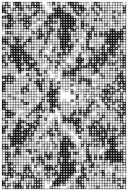 soyut grunge dokusu, siyah beyaz piksel duvar kağıdı