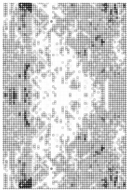 piksel siyah ve beyaz geometrik arkaplan