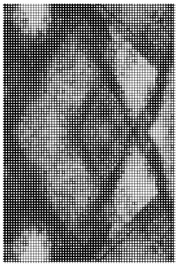 Kareler, vektör illüstrasyonlu soyut siyah beyaz arkaplan