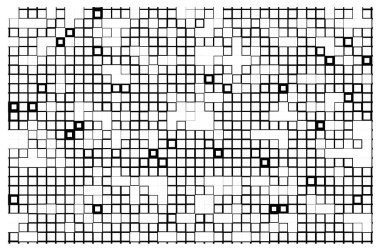 Geometrik siyah beyaz arkaplan ve kareli soyut arkaplan. vektör illüstrasyonu