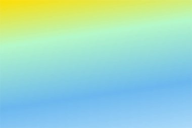 Bebek Mavisi, Turkuaz, Naneli, Altın Renkli Renkli Renkli Soyut Bulanık Gradyan. Yumuşak bulanık arkaplan. Grafik tasarım, afiş ve web için odaklanmış vektör illüstrasyon şablonu