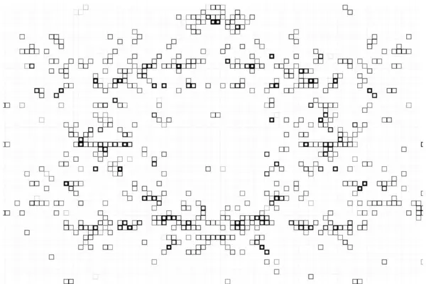 Αφηρημένο Γεωμετρικό Μαύρο Και Άσπρο Φόντο Τετράγωνα Εικονογράφηση Διανύσματος — Διανυσματικό Αρχείο