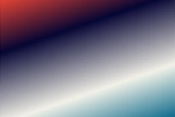 ブルーグロート アイボリー ダークブルー シナバール色のカラフルな抽象的なぼやけグラデーションの背景 ソフトブレイクされたバックドロップ グラフィックデザイン バナー Web用に割り当てられたベクターイラストテンプレート — ストックベクタ