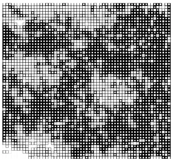 soyut piksel siyah ve beyaz geometrik arkaplan
