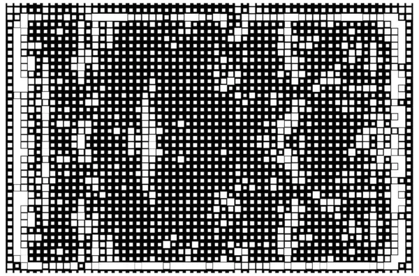 Abstraktní Tapeta Černobílými Pixely Pozadí Mozaikou — Stockový vektor