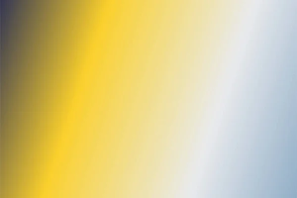 Барвистий Абстрактний Градієнтний Фон Синім Сірим Пір Жовтим Темно Синім — стоковий вектор