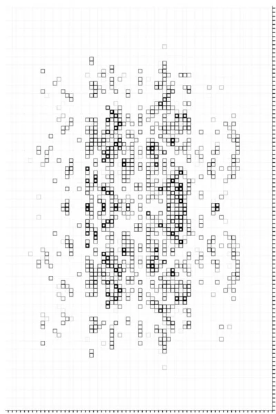 Háttér Mozaik Elvont Tapéta Fekete Fehér Pixelekkel — Stock Vector