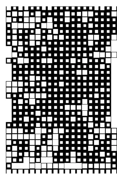 Tapeter Med Svarta Och Vita Pixlar Bakgrund Med Abstrakt Mosaik — Stock vektor