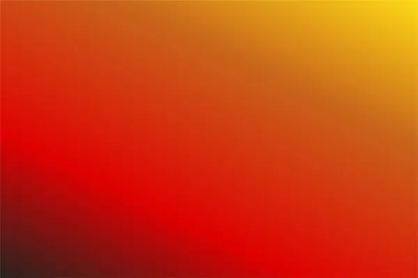スカーレット 砂漠の太陽 黄色の色が付いている多彩な抽象的なぼやけの勾配の背景 ソフトブレイクされたバックドロップ グラフィックデザイン バナー Web用に割り当てられたベクターイラストテンプレート — ストックベクタ