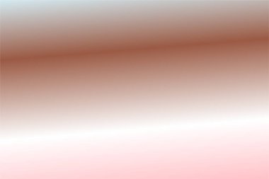 Baby Blue, Burnt Sienna, White, Rosewater renkleriyle renklendirilmiş soyut bulanık arkaplan. Yumuşak bulanık arkaplan. Grafik tasarım, afiş ve web için odaklanmış vektör illüstrasyon şablonu