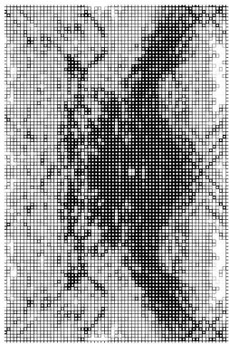 soyut siyah ve beyaz geometrik arkaplan, vektör çizimi