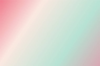 Sıcak Pembe Krema Naneli Gül suyu soyut arka plan. Renkli duvar kağıdı, vektör illüstrasyonu