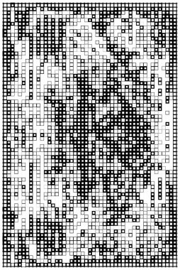 soyut siyah ve beyaz geometrik arkaplan, vektör çizimi